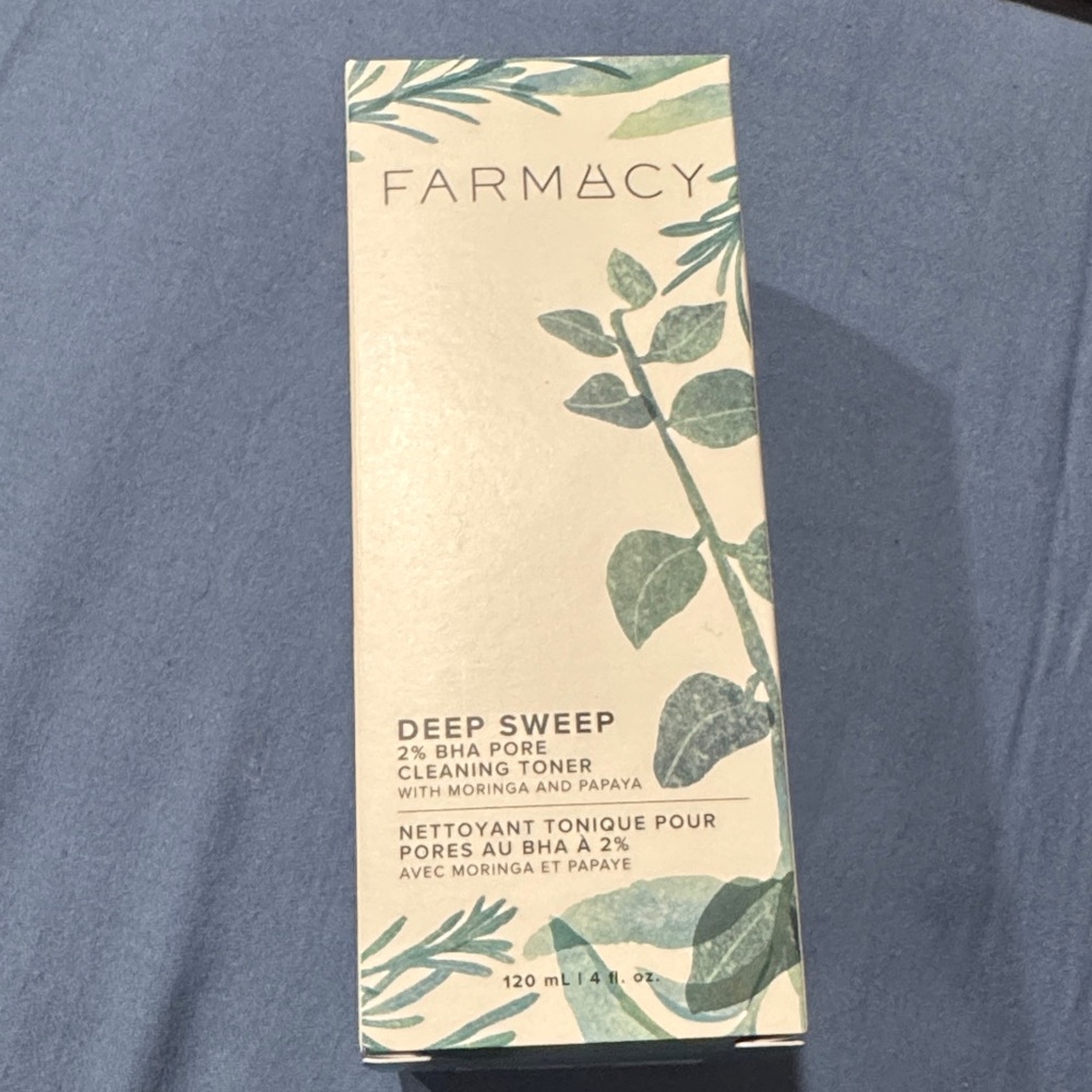 Farmacy Deep Sweep 2% BHA Pore cleaning Toner with Moringa & Papaya